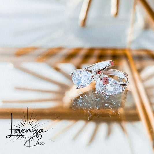 8 mm diametro - Plata 925 y Circon