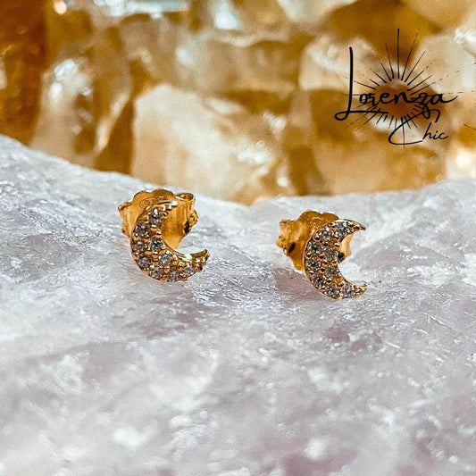 Plata 925 bañada en Oro y Circones