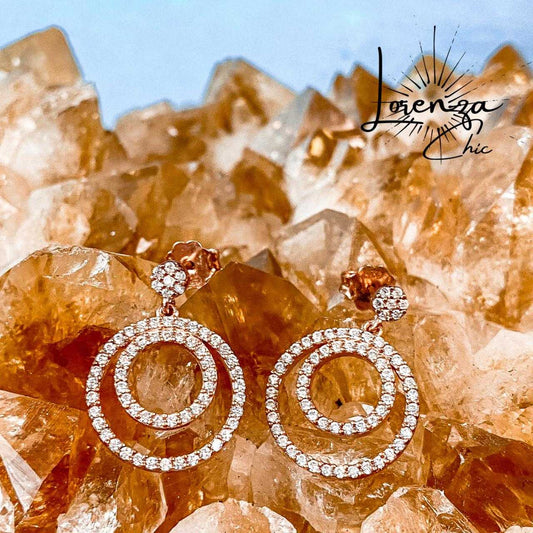 Plata 925 bañada en Oro Rosado