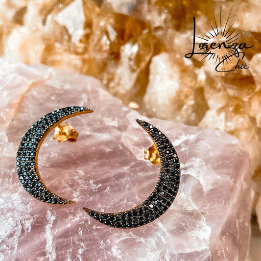 Plata 925 bañada en Oro y Onix