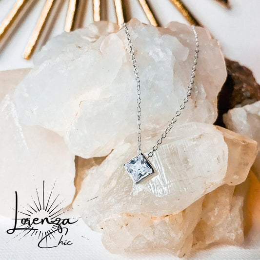 40 cm - Plata 925 y Circon