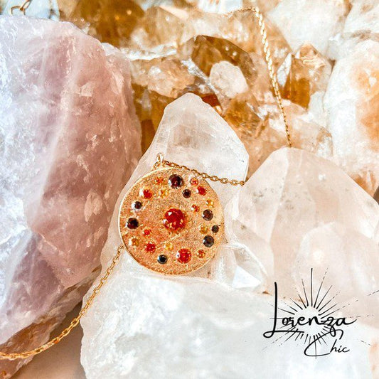 Ajustable - Plata 925 Bañada en Oro y Cristales