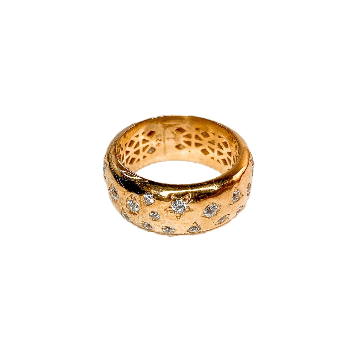Anillos Argolla Destellos Circones